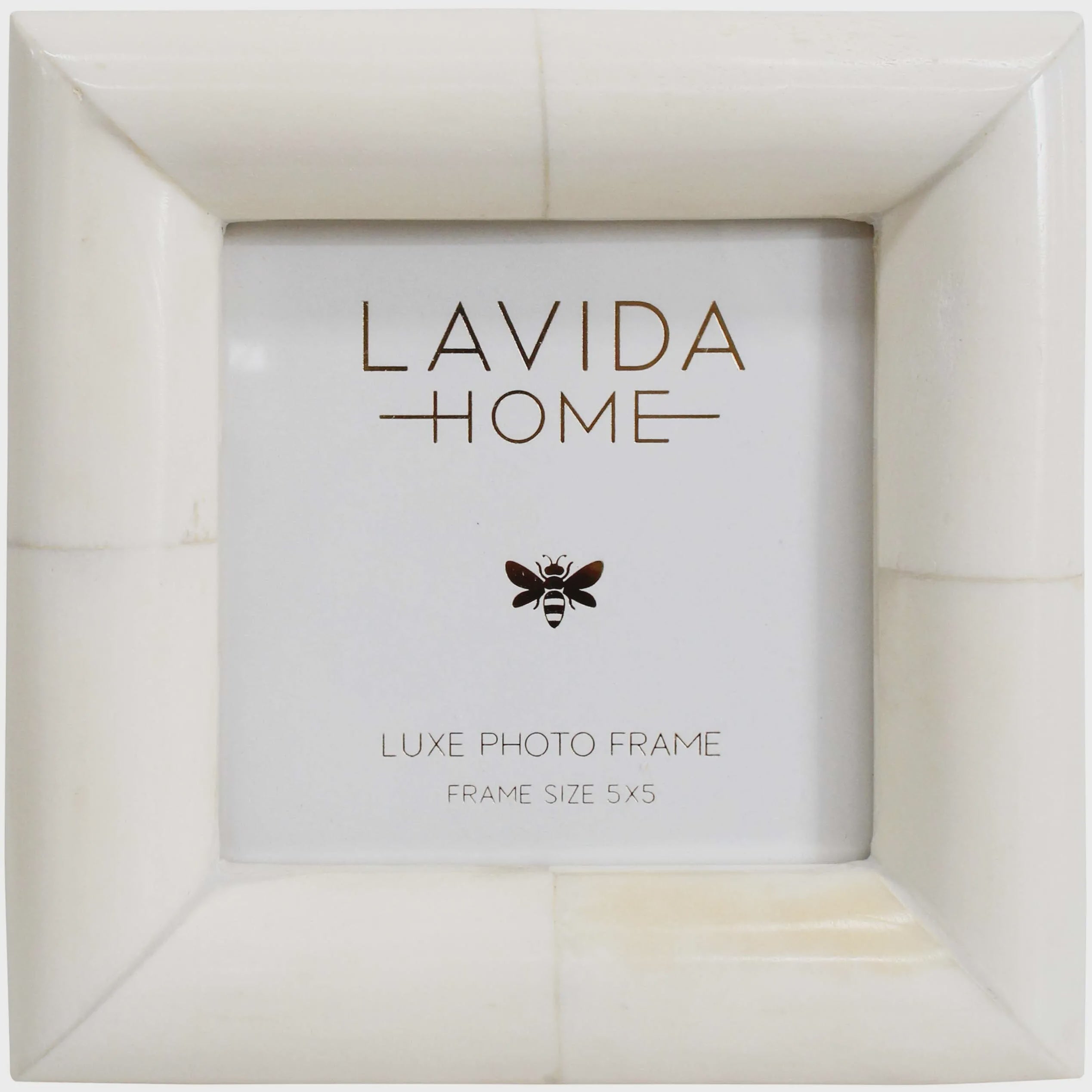 Luxe Bone Photo Frame 5 x 5