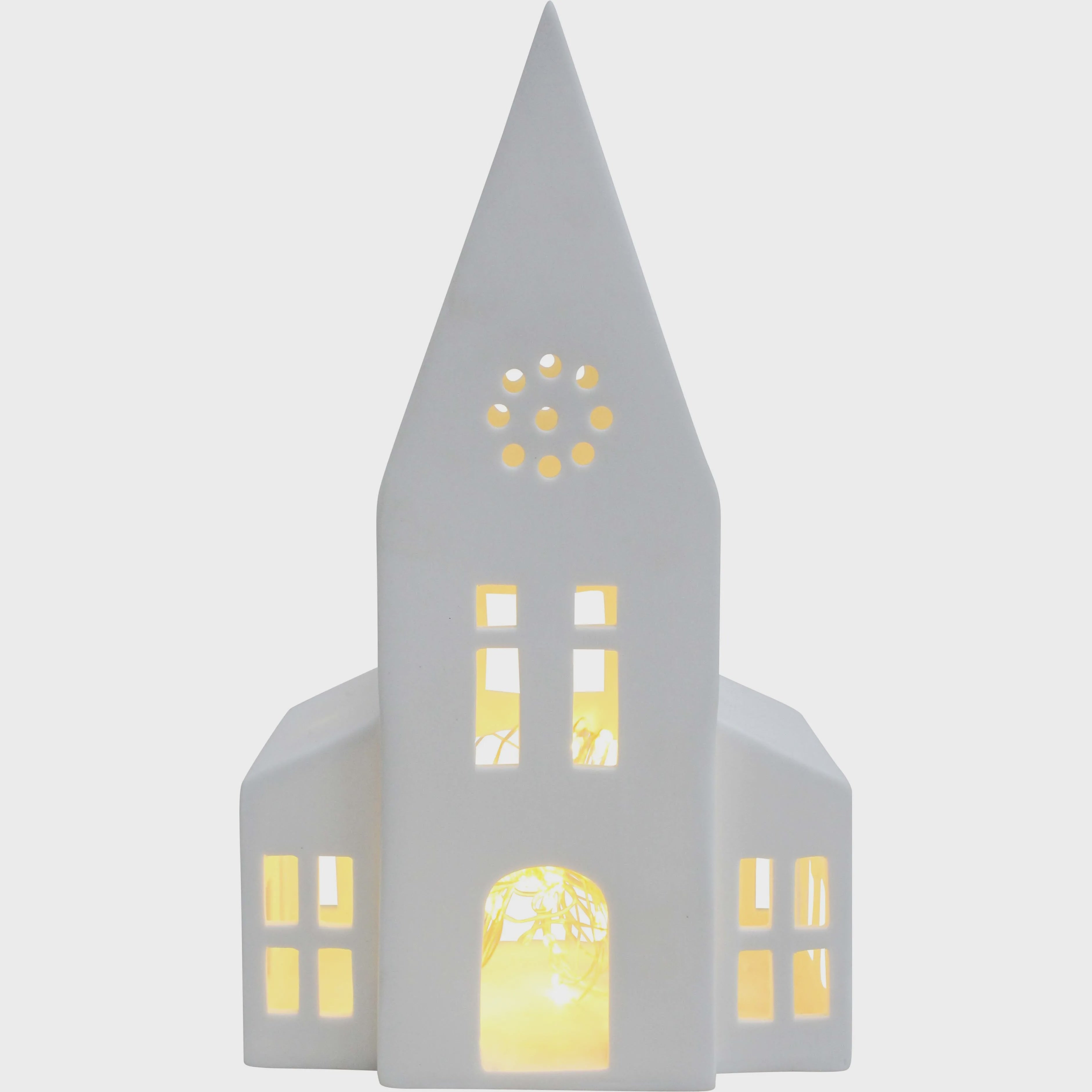 Porcelain Church Tea Light